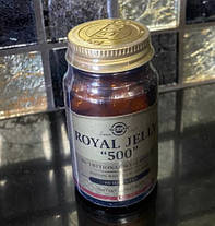 Маточне молочко 500 Solgar Royal Jelly "500" 60 капсул, фото 2