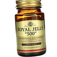 Маточне молочко Солгар Solgar Royal Jelly 500 60 гельових капсул