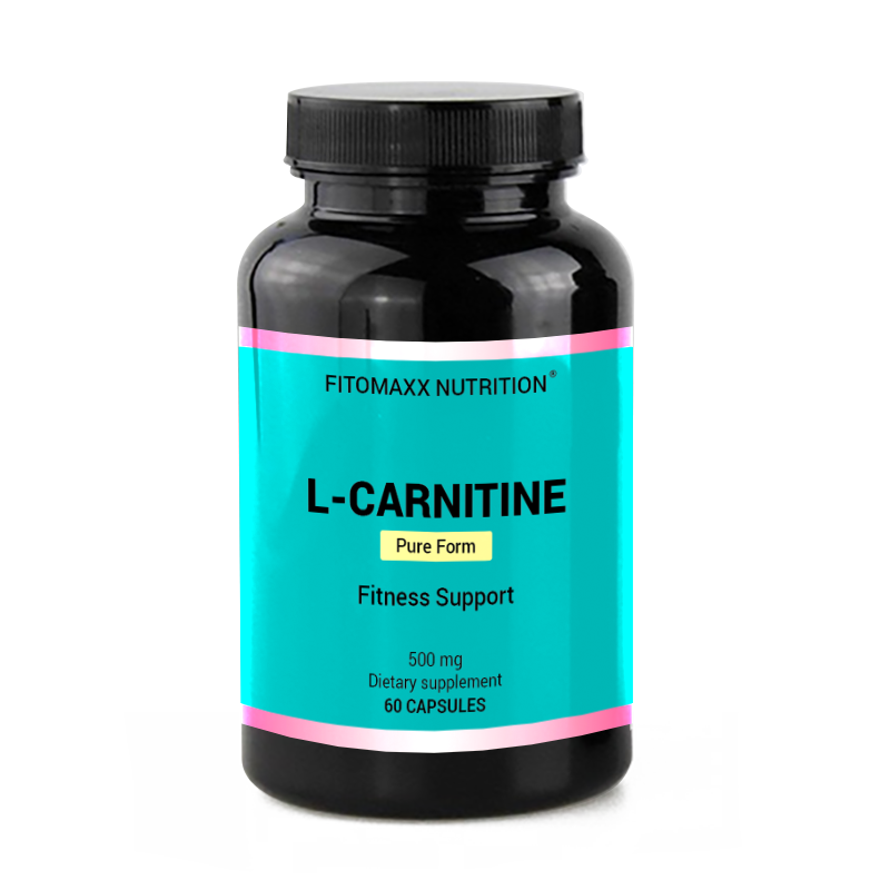 Л-КАРНИТИН (зниження ваги і схуднення) L-CARNITINE 60 капсул, 100% формула