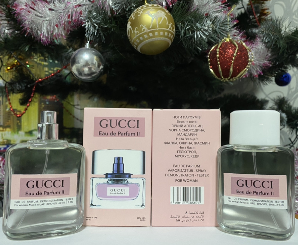 Мини - тестер Duty Free 60 ml Gucci Eau de Parfum II , Гуччи О Де Парфюм 2, фото 1