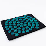 Масажний килимок Аплікатор Кузнєцова + валик + подушка масажер для спини/шиї/ніг OSPORT Lotus Set (n-0003), фото 7