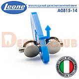 Симетричний віялоподібний двокомпонентний гвинт на верхню щелепу Leone (Леоне) А0815-14, фото 3