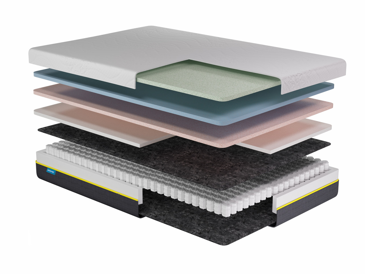 Пружинний ортопедичний матрац Limone Usleep 80х190