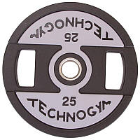 Блины для спортзала с резиновым покрытием Technogym 2.5 - 25 кг