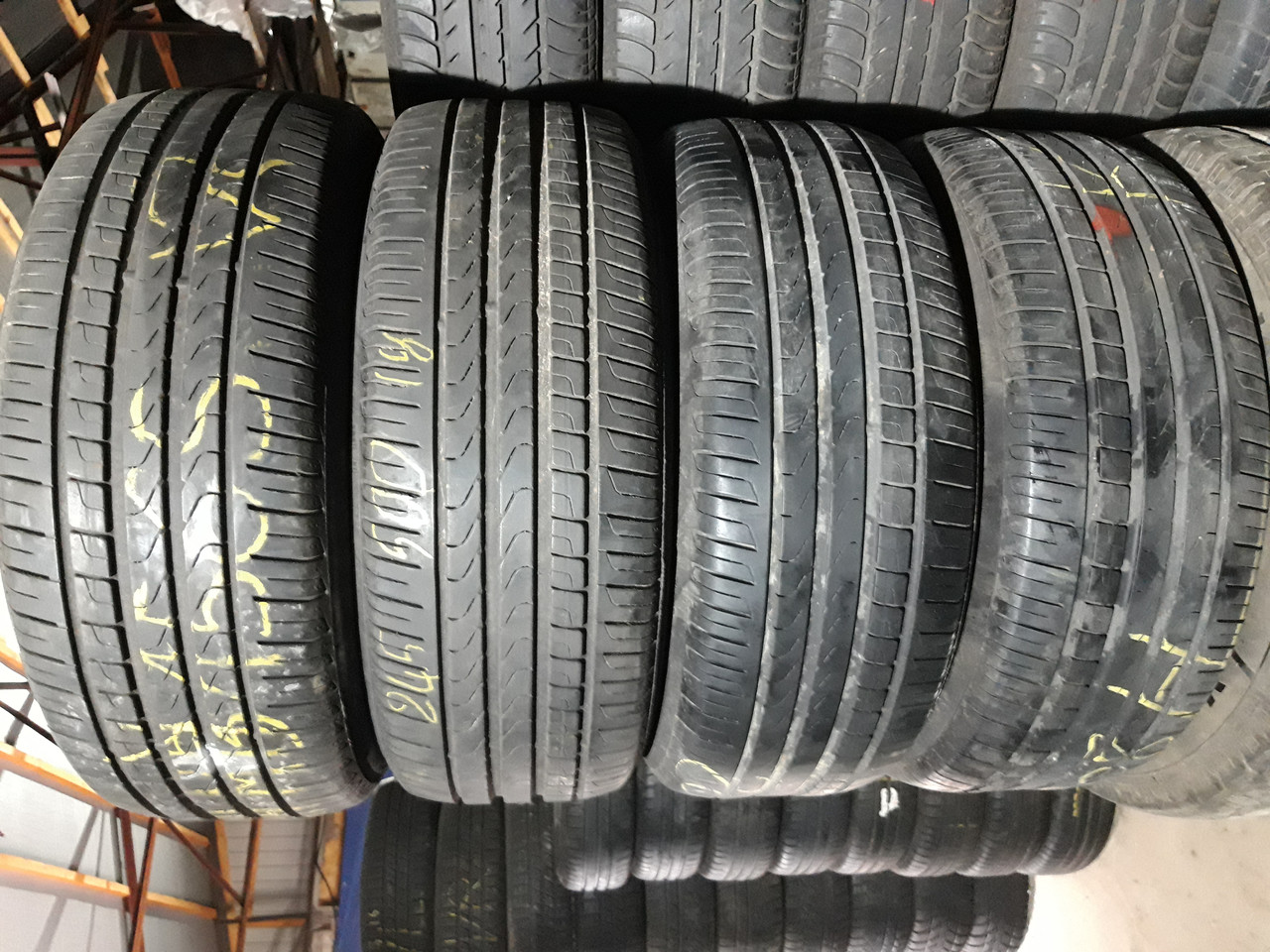 Комплект літніх шин 245/50/18 Pirelli CinturatoP7 RunFlat, з Німеччини без пробігу по Україні