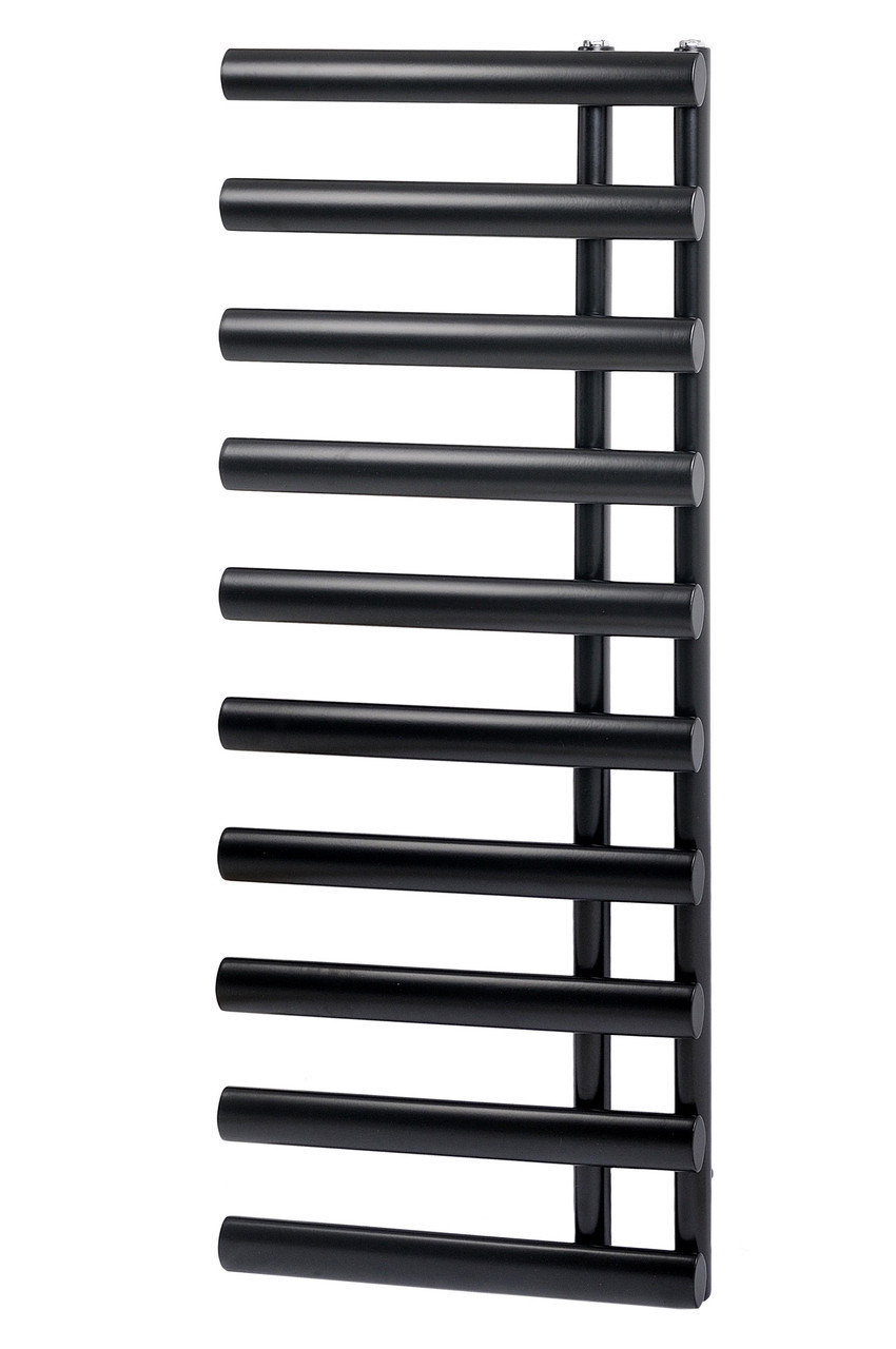 Дизайнерська рушникосушка Nice 10/1140 чорний матовий, фото 1