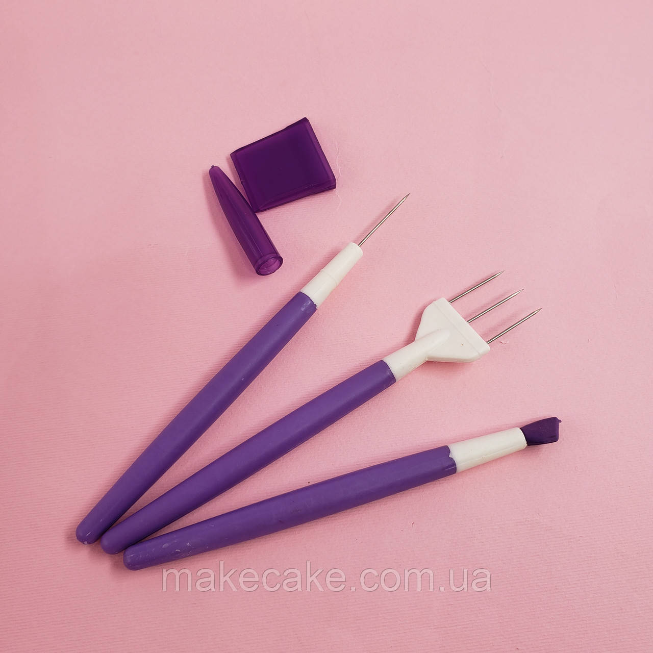 Набір інструментів для декорування пряників — 3 шт., фото 1