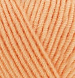 Alize BABY BEST (Бейбi Бест) № 81 персиковий Пряжа акрил з бамбуком, нитки для в'язання), фото 2