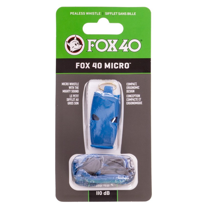 Свистоксинок чоловічий пластиковий FOX40 WHISTLE MICRO SAFETY