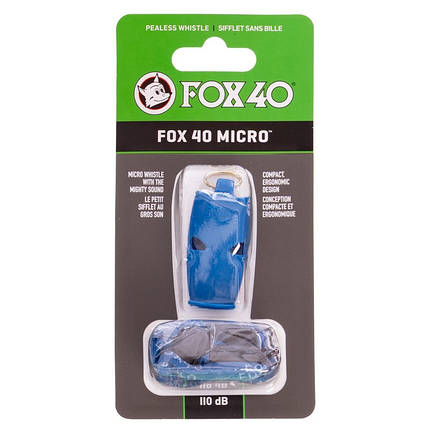 Свистоксинок чоловічий пластиковий FOX40 WHISTLE MICRO SAFETY, фото 1