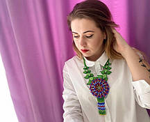 Кольє ручної роботи Ранкова зірка