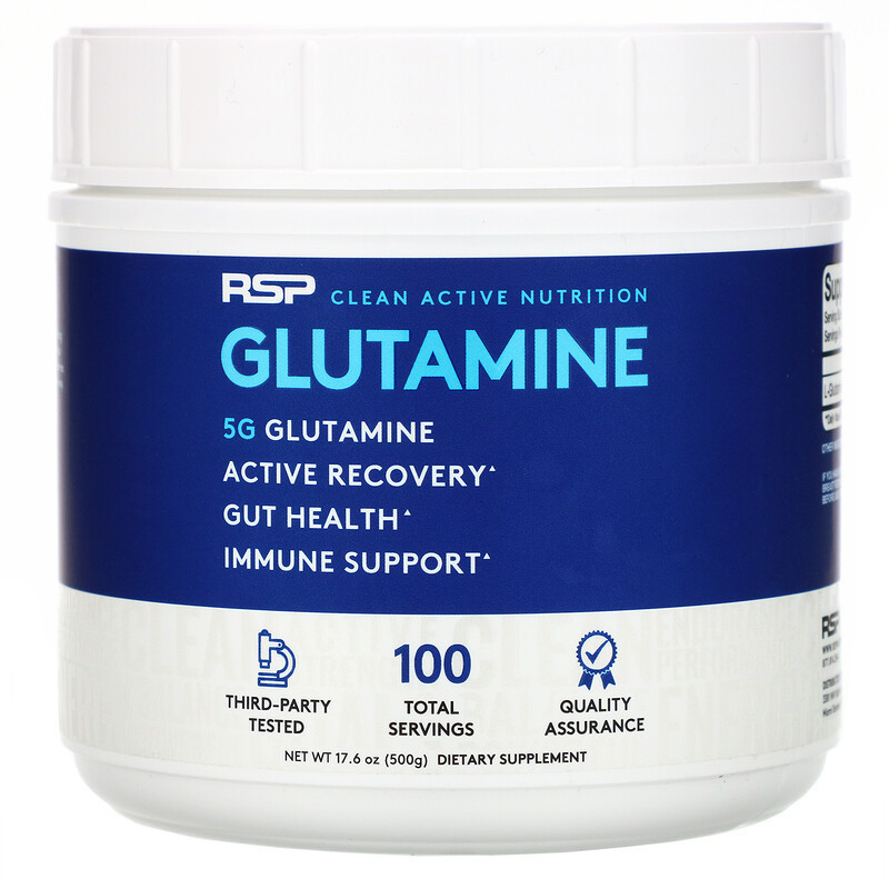 Глютамін RSP Nutrition Glutamine 500 г