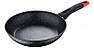 Сковорода Bergner Chroma Ø24 * 5 см індукційна з мармуровим антипригарним покриттям Колір чорний 30111-BGBK, фото 2