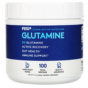 Глютамін RSP Nutrition Glutamine 500 г