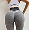 Лосіни жіночі легінси для тренажерного залу, йоги, фітнесу в сіточку розмір XL код 22-0118, фото 6