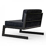 Крісло "SOFT" для офісу в чорному кольорі, фото 3