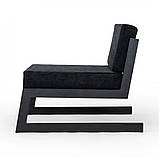 Крісло "SOFT" для офісу в чорному кольорі, фото 2