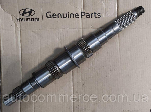 Вал вторинний КПП Hyundai HD65, HD72 Хюндай HD, Богдан А69 (4323145210) 3.3, фото 2
