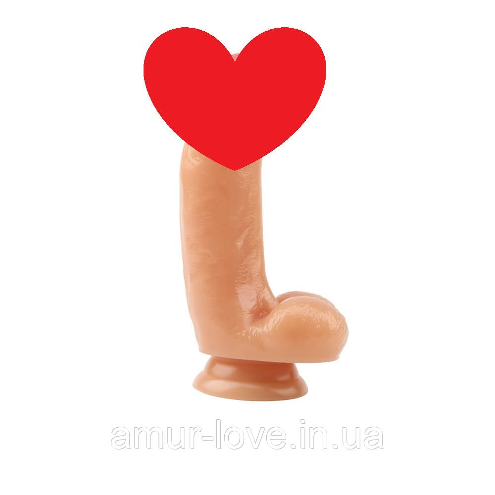 Фалоїмітатор із мошок Keep Love Fluttering Dildo Flesh