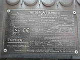 Вилковий  навантажувач Toyota 3,5 т, газ, фото 3