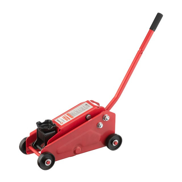 Домкрат гідравлічний підкатний 2 т, у валізі, висота підйому 135-345 мм INTERTOOL GT0103, фото 1