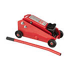 Домкрат гідравлічний підкатний 2 т, у валізі, висота підйому 135-345 мм INTERTOOL GT0103, фото 4