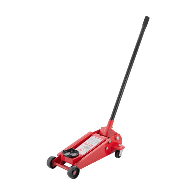 Домкрат гідравлічний підкатний 3т, висота підйому 135-500 мм Intertool GT0121, фото 1