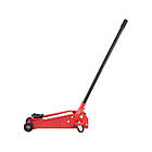 Домкрат гідравлічний підкатний 3т, висота підйому 135-500 мм Intertool GT0121, фото 7