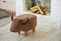 Інтер'єрний пуф дизайнерська банкетка баранчик