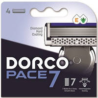 Картриджи для бритья DORCO PACE 7 (4шт)