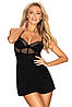 Комплект Obsessive SHARLOTTE CHEMISE & thong, фото 3