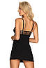 Комплект Obsessive SHARLOTTE CHEMISE & thong, фото 4