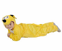 Детский карнавальный костюм Собачка SPRING AROUND желтый L 01871