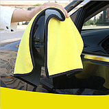 Рушник для миття автомобіля потовщений дрібний ворс AIWA 40х30см 02208, фото 8