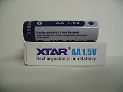 Акумулятор XTAR AA 2200mah 1.5V 3300mWh