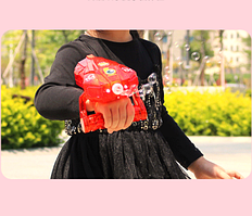 Дитячий генератор мильних бульбашок BUBBLE червоний 02228