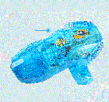 Дитячий генератор мильних бульбашок BUBBLE синій 02229, фото 5