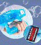 Дитячий генератор мильних бульбашок BUBBLE синій 02229, фото 6