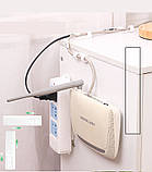 Тримач дротів на столі Arivans 4х1.5х1.5 см 16 шт чорний 02050, фото 4