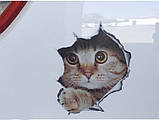 Наклейка на авто AIWA Кіт 3d 02136, фото 3