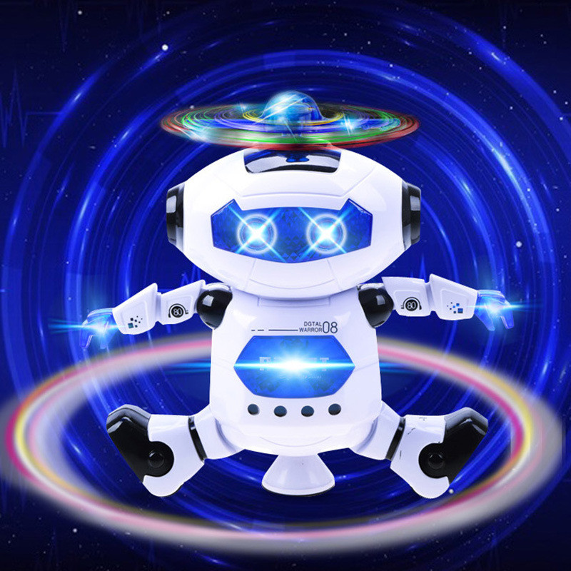 Танцюючий світний інтерактивний робот Dancing Robot Wizhikang 01896