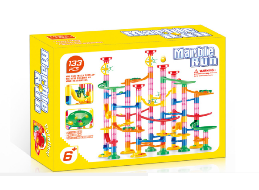 Конструктор Marble Run 133 деталей – лабіринт для кульок 01919, фото 1