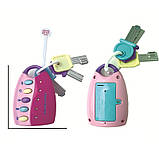 Іграшка Ключі для автомобіля зі світлом і звуком LUO 01921, фото 4