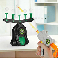 Повітряний тир HOVER SHOT ZHI LUN пістолет із дротиками та літальні мішені 01926