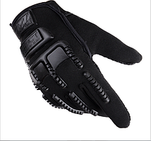 Перчатки тактичні RUIN HAWK в стилі мілітарі чорний M 01055