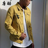 Піджак джинсовий чоловічий TANG KU XL 01943, фото 4