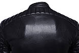 Косуха байкерська мотокартка чоловіча AOWOF 3XL 01990, фото 5