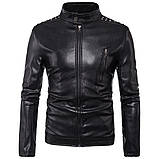 Косуха байкерська мотокартка чоловіча AOWOF 2XL 02019, фото 2