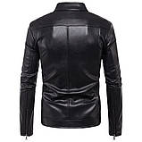 Косуха байкерська мотокартка чоловіча AOWOF 2XL 02019, фото 3