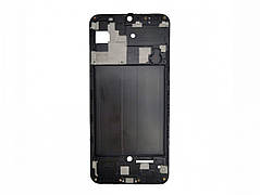 Рамка дисплея Samsung A505 A50 2019 Black сервісний оригінал (знята з апарата) з потертостеми